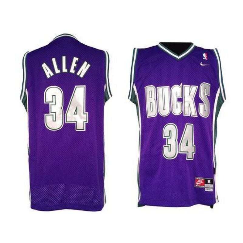 68643265cd1d8_1 Bucks #34 Ray Allen Purple Soul Swingman Stitched NBA Jersey