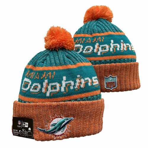 6864326aa633a_1 Miami Dolphins Beanies Knit Hat