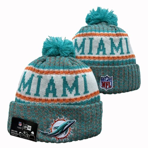 6864326ff09d5_1 Miami Dolphins Beanies Knit Hat