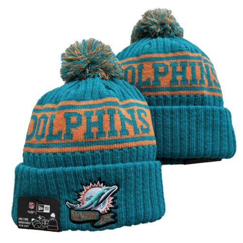 6864327a8030a_1 Miami Dolphins Beanies Knit Hat