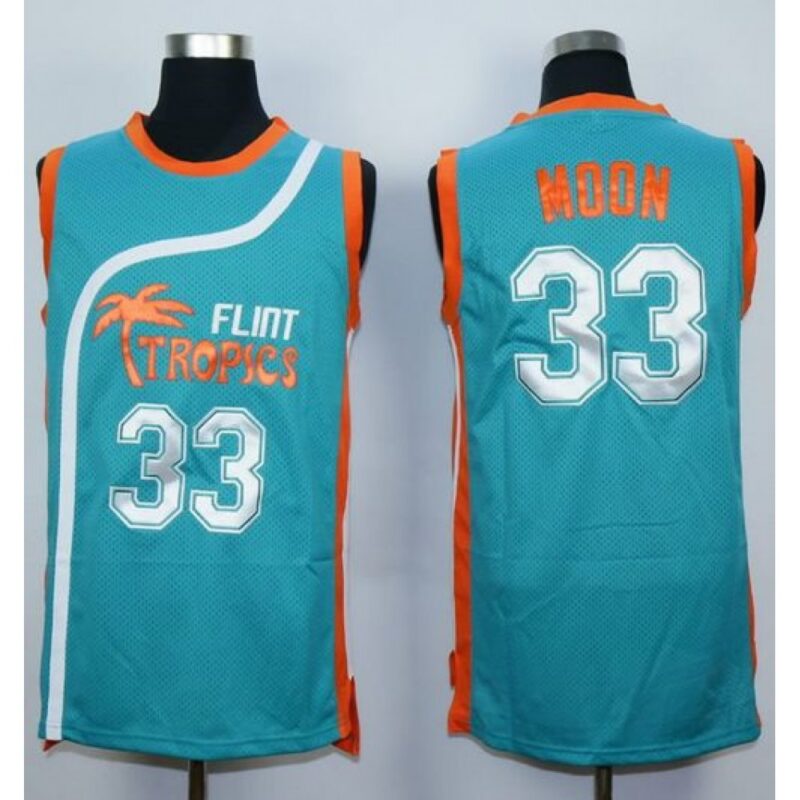 68643339b73bb_1 Flint Tropics #33 Jackie Moon Blue Semi-Pro Movie Stitched Basketball Jersey