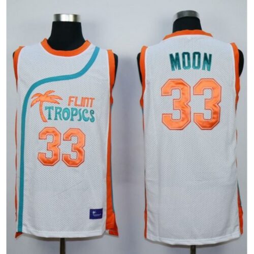 6864333d38a46_1 Flint Tropics #33 Jackie Moon White Semi-Pro Movie Stitched Basketball Jersey