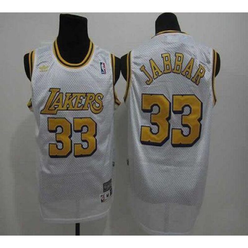 68643384718b8_1 Lakers #33 Abdul-Jabbar White Throwback Stitched NBA Jersey