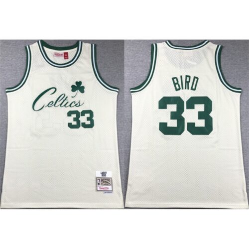6864339c34417_1 Men's Boston Celtics #33 Larry Bird White Throwback Stitched Jersey