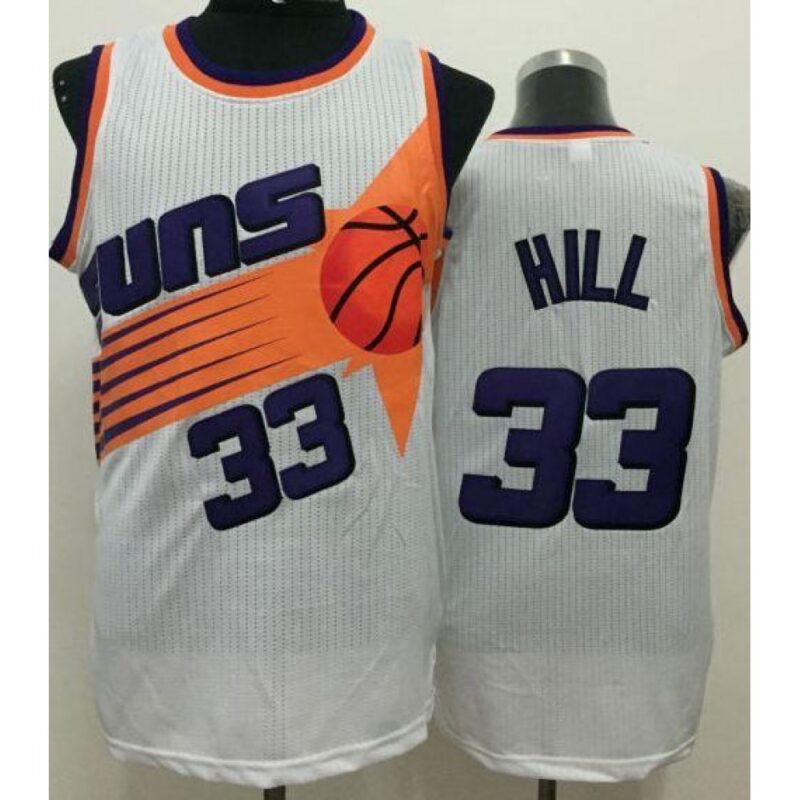 686433be8cda8_1 Suns #33 Grant Hill White Throwback Stitched NBA Jersey
