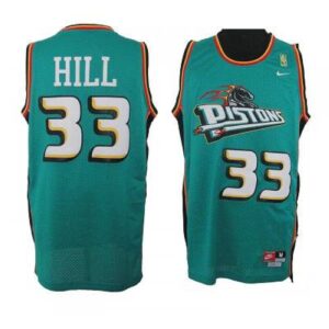 686433cc525d9_1 Pistons #33 Hill Green Throwback Stitched NBA Jersey