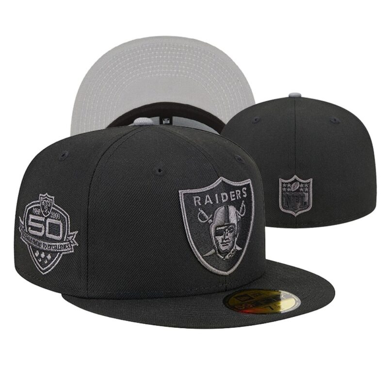 686434031f136_1 Las Vegas Raiders Fitted Hat