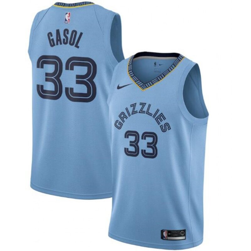 6864349ec1f6e_1 Men's Memphis Grizzlies #33 Marc Gasol Light Blue Statement Edition Stitched Jersey