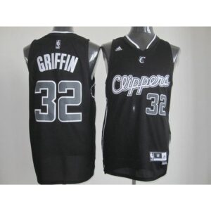 686434a58ae9a_1 Clippers #32 Blake Griffin Black Shadow Stitched NBA Jersey