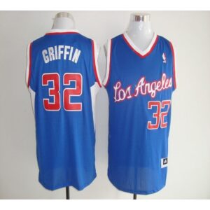 686434bc83c96_1 Clippers #32 Blake Griffin Blue Revolution 30 Stitched NBA Jersey