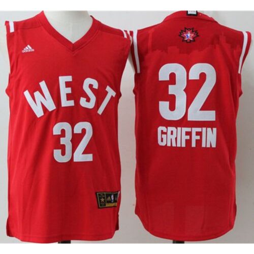 686434d7483ae_1 Clippers #32 Blake Griffin Red 2016 All Star Stitched NBA Jersey