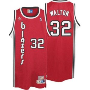 686434fa95e87_1 Blazers #32 Bill Walton Red Throwback Stitched NBA Jersey