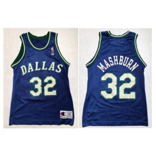 68643527b10ee_1 Men's Dallas Mavericks #32 Jamal Mashburn Champion Basketball Stitched Jersey