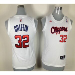 686435494e320_1 Clippers #32 Blake Griffin White Women Fashion Stitched NBA Jersey