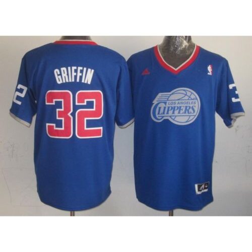 6864356b42da7_1 Clippers #32 Blake Griffin Light Blue 2013 Christmas Day Swingman Stitched NBA Jersey