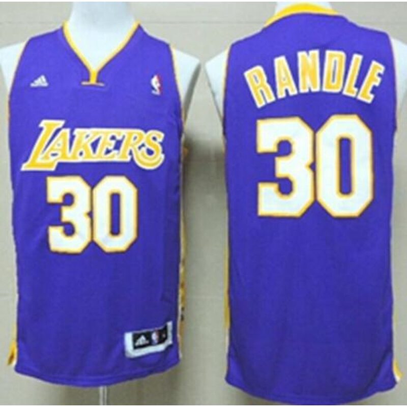 686436374fbca_1 Revolution 30 Lakers #30 Julius Randle Purple Stitched NBA Jersey