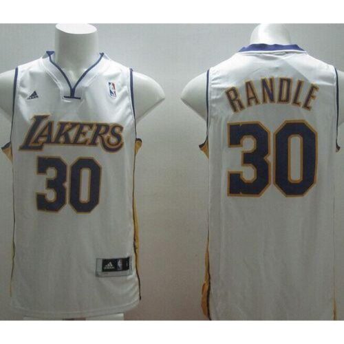 6864363aa698e_1 Revolution 30 Lakers #30 Julius Randle White Stitched NBA Jersey