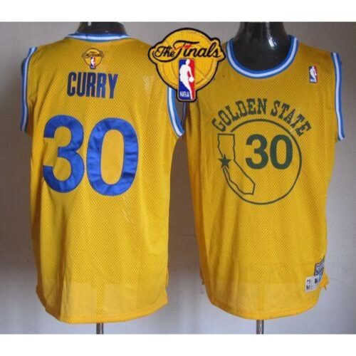 6864364878ba9_1 Warriors #30 Stephen Curry Gold New Throwback The Finals Patch Stitched NBA Jersey