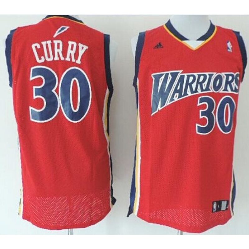 6864366400ec3_1 Warriors #30 Stephen Curry Red Throwback Stitched NBA Jersey