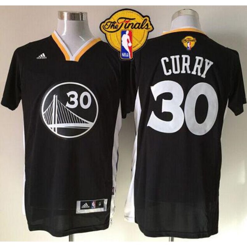 68643689100bb_1 Warriors #30 Stephen Curry New Black Alternate The Finals Patch Stitched NBA Jersey