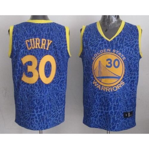 6864369a3f1e0_1 Warriors #30 Stephen Curry Blue Crazy Light Stitched NBA Jersey
