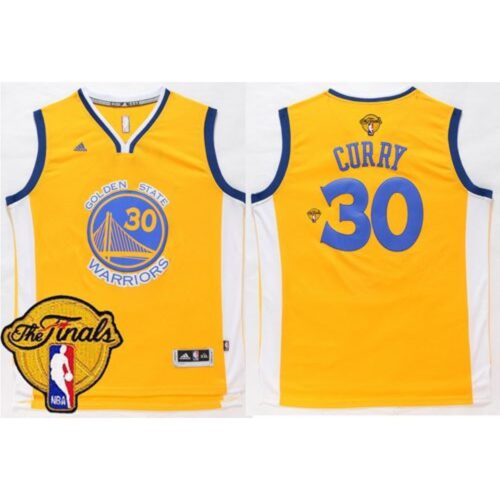 686436b9ae641_1 Warriors #30 Stephen Curry Gold The Finals Patch Stitched NBA Jersey