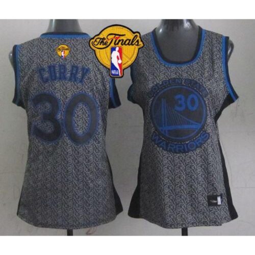 6864371cc4697_1 Warriors #30 Stephen Curry Grey The Finals Patch Women's Static Fashion Stitched NBA Jersey