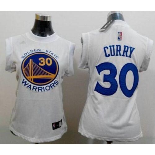 686437273e3e7_1 Warriors #30 Stephen Curry White Women Fashion Stitched NBA Jersey