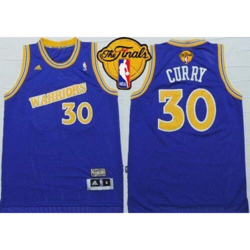 6864383880b0b_1 Warriors #30 Stephen Curry Blue Throwback The Finals Patch Stitched NBA Jersey