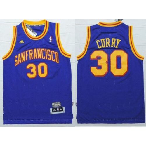 6864383f8a368_1 Warriors #30 Stephen Curry Blue Throwback San Francisco Stitched NBA Jersey