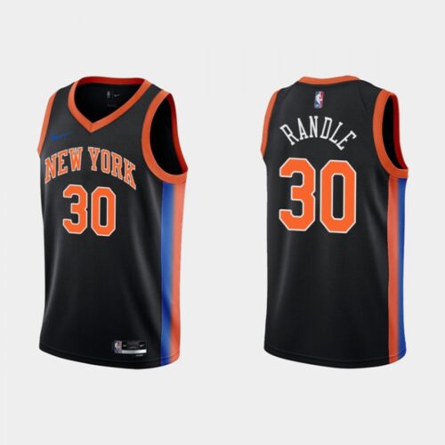 6864385a3a2d4_1 Men's New Yok Knicks #30 Julius Randle 2022-23 Black City Edition Stitched Basketball Jersey