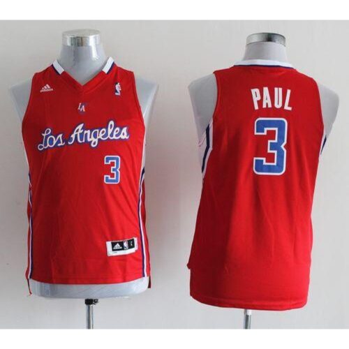 686438b828dab_1 Clippers #3 Chris Paul Red Stitched Youth NBA Jersey