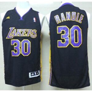 686438c3abef0_1 Revolution 30 Lakers #30 Julius Randle Black(Purple NO.) Hollywood Nights Stitched NBA Jersey