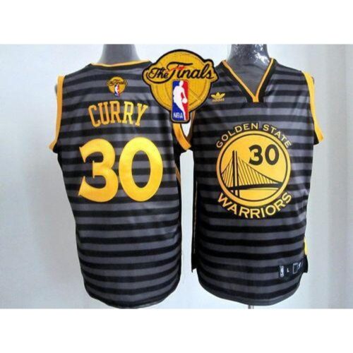 6864392232ec8_1 Warriors #30 Stephen Curry Black/Grey Groove The Finals Patch Stitched NBA Jersey