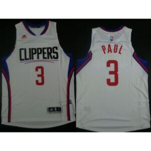 6864395334df3_1 Clippers #3 Chris Paul White Revolution 30 Stitched NBA Jersey
