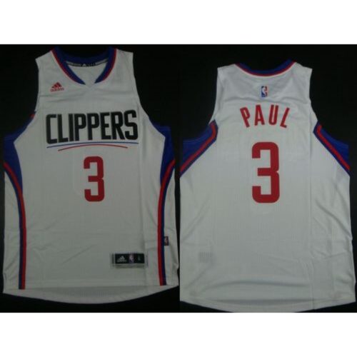 6864395334df3_1 Clippers #3 Chris Paul White Revolution 30 Stitched NBA Jersey