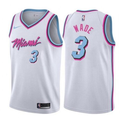 686439cfb39d2_1 Toddlers Miami Heat #3 Dwyane Wade White Stitched Basketball Jersey