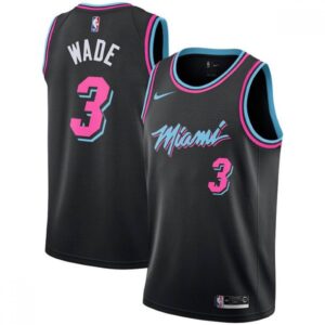 686439d76be68_1 Youth Miami Heat #3 Dwyane Wade Black Swingman Stitched Jersey