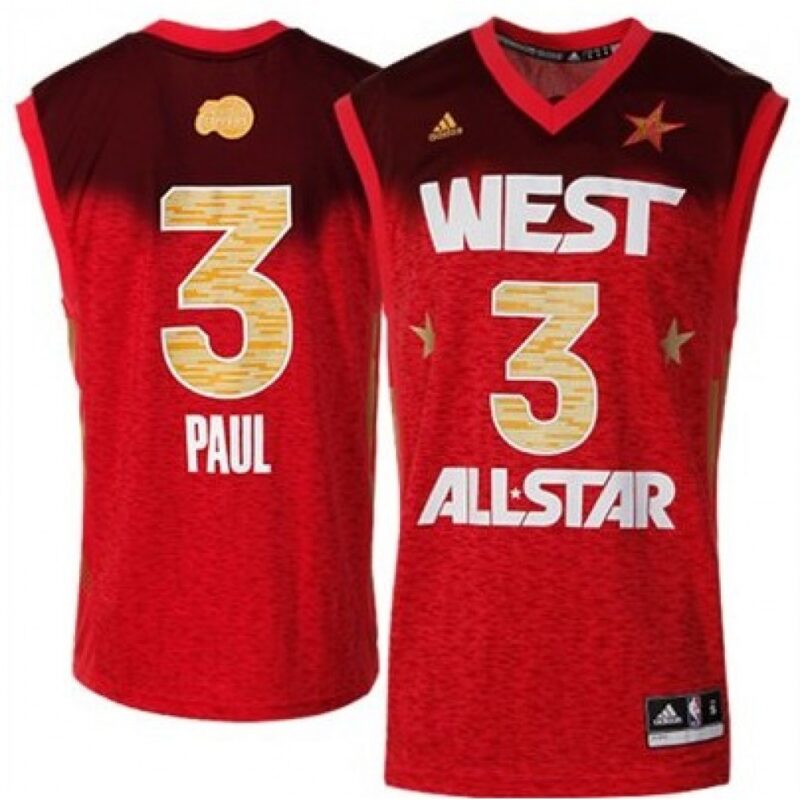 686439efd9df7_1 2012 All Star Clippers #3 Chris Paul Red Stitched NBA Jersey