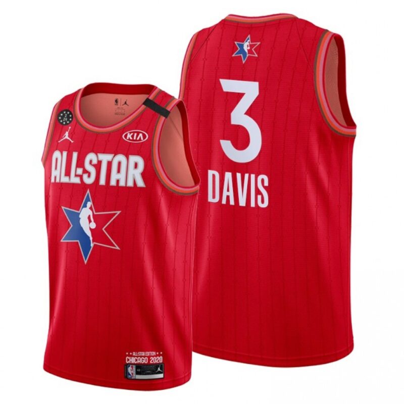 68643a22e7769_1 Men's Los Angeles Lakers #3 Anthony Davis Red 2020 All-Star Stitched NBA Jersey