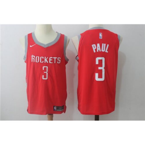68643a4f5fc45_1 Men's Houston Rockets #3 Chris Paul Red Stitched NBA Jersey