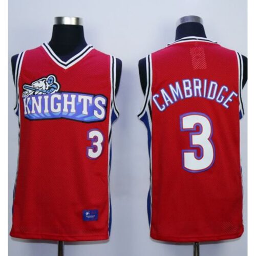 68643a73ddcef_1 Like Mike Movie Los Angeles Knights #3 Calvin Cambridge Red Stitched Basketball Jersey