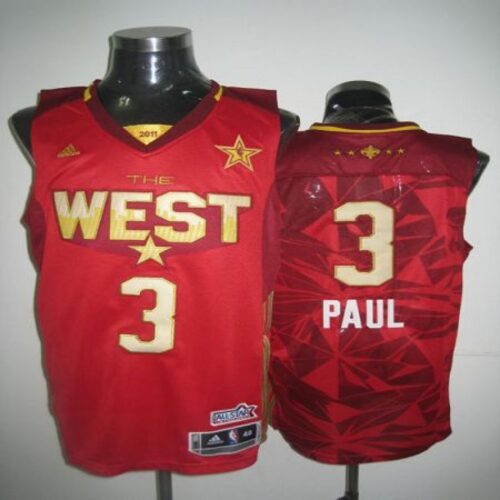 68643ac941abf_1 Hornets #3 Chris Paul 2011 All Star Red Stitched NBA Jersey