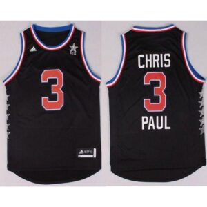 68643ae0803a6_1 Clippers #3 Chris Paul Black 2015 All Star Stitched NBA Jersey