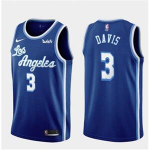 68643afb8a5ab_1 Men's Los Angeles Lakers #3 Anthony Davis Blue Stitched NBA Jersey