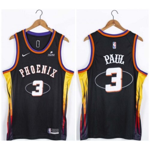 68643b05d3cd6_1 Men's Phoenix Suns #3 Chris Paul Black 75th Anniversary Stitched Jersey