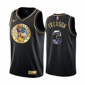 68643b2810628_1 Men's Philadelphia 76ers #3 Allen Iverson 2021/22 Black Golden Edition 75th Anniversary Diamond Logo Stitched Basketball Jersey