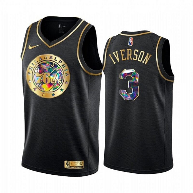68643b2810628_1 Men's Philadelphia 76ers #3 Allen Iverson 2021/22 Black Golden Edition 75th Anniversary Diamond Logo Stitched Basketball Jersey
