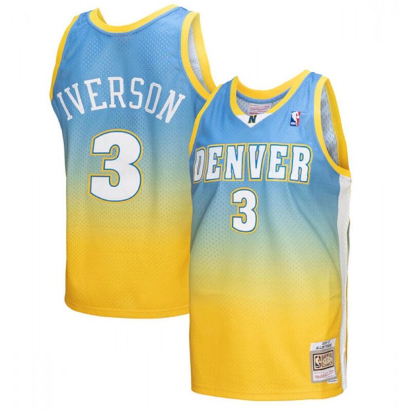 68643b3248add_1 Men's Denver Nuggets #3 Allen Iverson 2006-07 Blue/Yellow Throwback Stitched Jersey