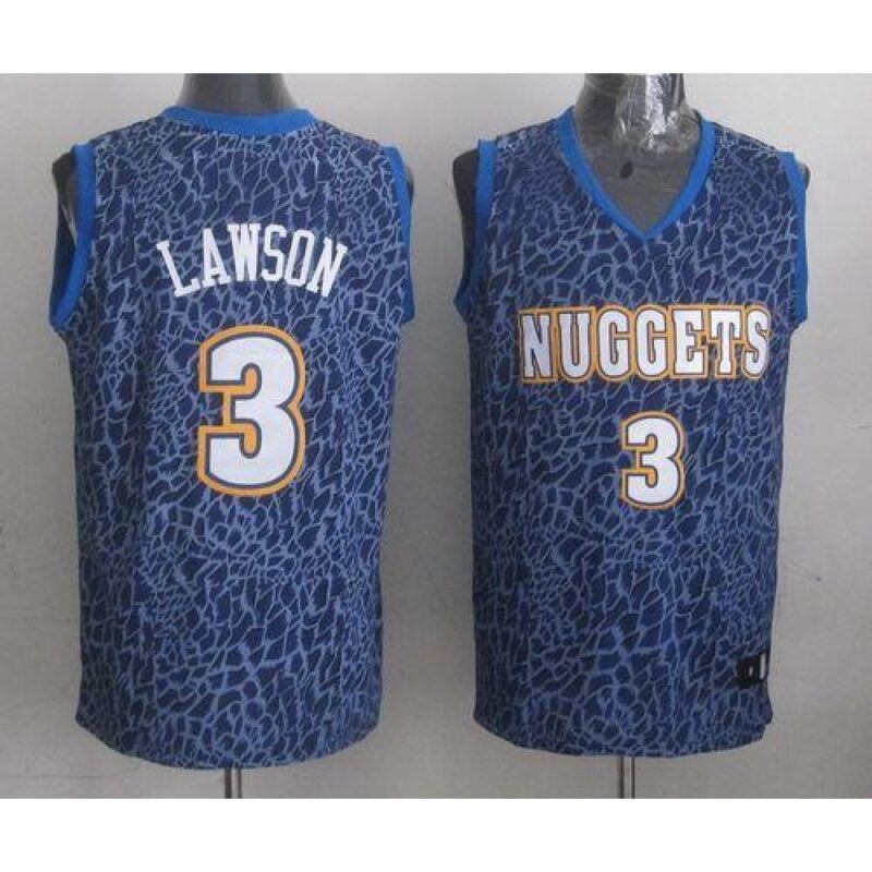 68643b3597bde_1 Nuggets #3 Ty Lawson Dark Blue Crazy Light Stitched NBA Jersey